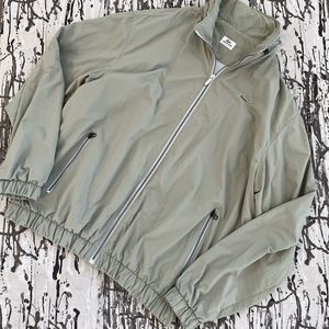 Men’s classic light hooded zippered jacket,size XL